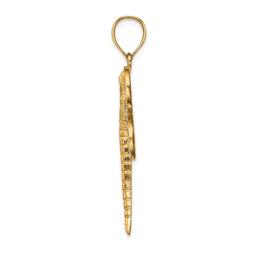 Gold Classics™ 14kt. & White Rhodium Dragonfly Pendant