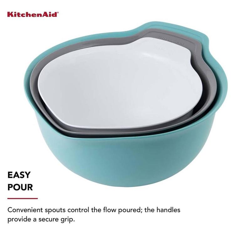 KitchenAid® Universal Set of 3 Mixing Bowls
