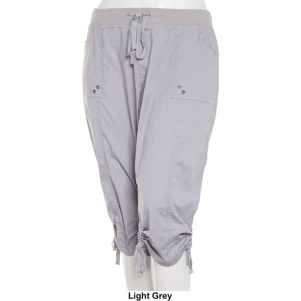 Plus Size da-sh 19in. Emma Knit Waist Capri Pants