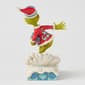 Jim Shore Grinch Snowboarding Christmas Figurine - image 4