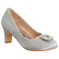 Big Girls Badgley Mischka Buckle Ornament Pumps - image 1