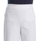 Womens Rafaella® Pull On Patch Pocket Wide Leg Pants - image 3