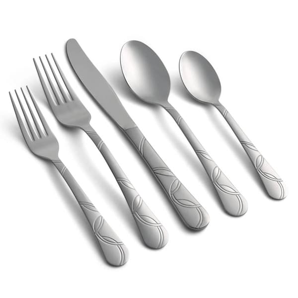 Cambridge® Felicity Sand 20pc. Flatware Set