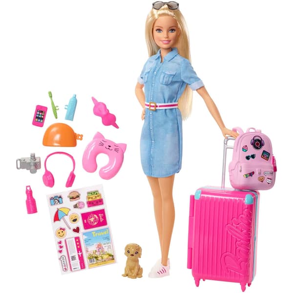 Barbie&#40;R&#41; Travel Doll Pet & Accessories - image 