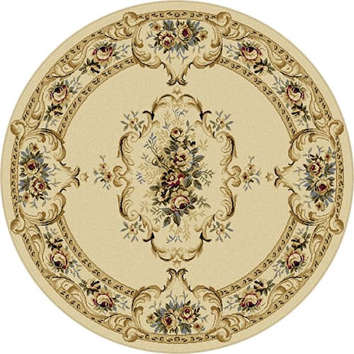 Tayse Laguna Angeline Royal Round Area Rug - image 