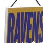 Open Road Wood Small Hanging Ravens Slogan Wall Decor - image 3
