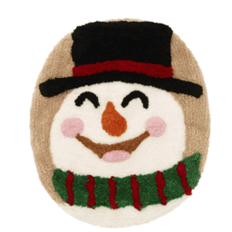 Avanti Mr. Snowman 3pc. Contour Rug Set