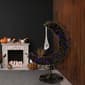 National Tree 6ft. Pre-Lit Halloween Black Moon Shape Tree - image 3