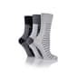 Womens gentle grip 3pk. Stripe Dot Star Multi Crew Socks - image 1