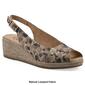 Womens White Mountain Maize Slingback Wedge Sandals - image 11