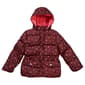 Girls (4-6x) Pink Platinum(R) Ditsy Puffer Jacket - image 1