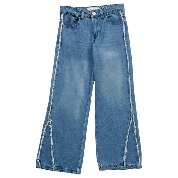 Girls (7-16) Jessica Simpson Frayed Detail Jeans - image 