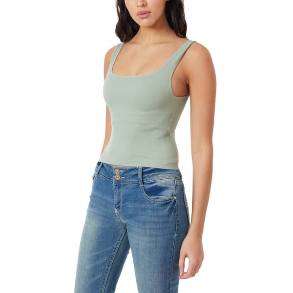 Juniors Wallflower Ashton Padded Tank Top