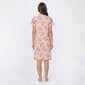 Womens Elizabeth & Nicole Blush Floral Lace Nightgown - image 2