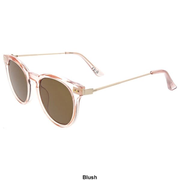 Womens Roxy Keyhole Round Sunglasses