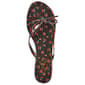 Womens Love 83 Cherry Hearts Bow Flip Flops - image 5