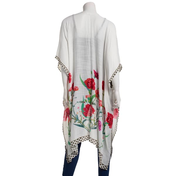 Womens Modena Lightweight Multi Floral Kimono
