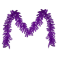 Northlight 9ft. Metallic Purple Tinsel Christmas Garland - image 3