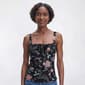 Womens Cupshe Floral Tunnel Tankini Swim Top - image 1