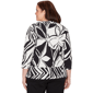 Plus Size Alfred Dunner Crowd Pleaser Dramatic Floral Blouse - image 2