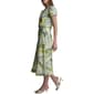 Womens DKNY Short Sleeve Watercolor Blouson Dress - image 3