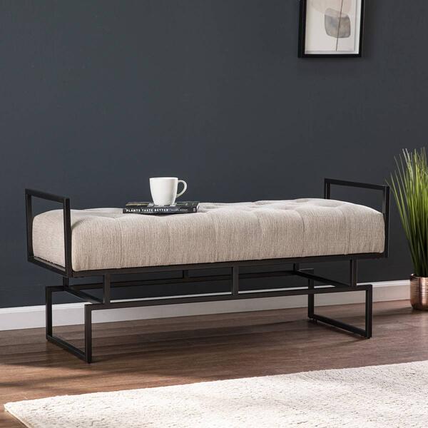 Southern Enterprises Coniston Upholstered Bench - image 
