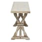 9th & Pike® Farmhouse Brown Wood Bench - image 3
