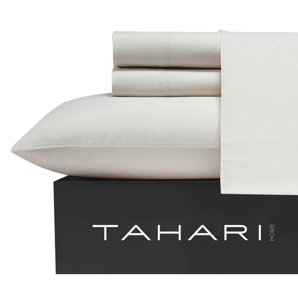 Tahari Home Vines 6pc. Embossed Polyester Bed Sheet Set
