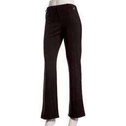 Juniors A. Byer Satin Crepe Boot Leg Dress Pants