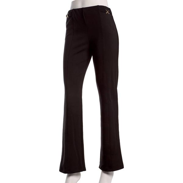 Juniors A. Byer Satin Crepe Boot Leg Dress Pants