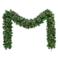 Puleo International 9ft. LED Warm White Artificial Pine Garland - image 1