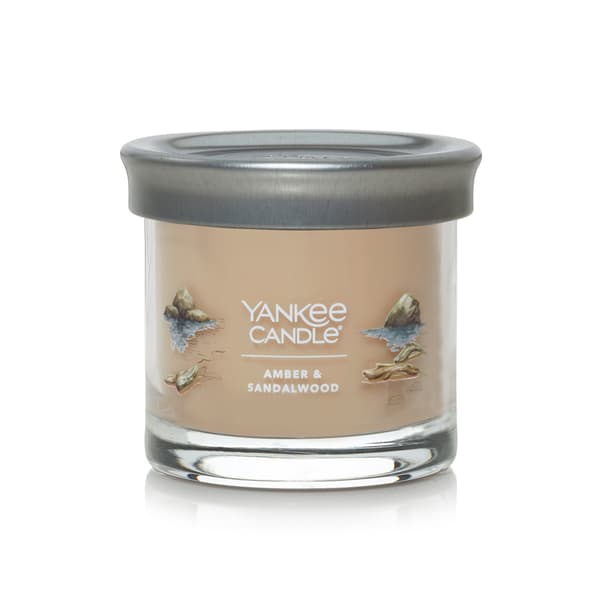 Yankee Candle&#40;R&#41; 4.3oz. Amber & Sandalwood Small Tumbler Candle - image 