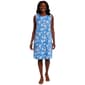 Womens Harper 241 Sleeveless Floral Eyelet Sheath Dress - image 1