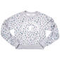 Girls (7-16) Champion(R) Fleece Lined Floral Crew Sweatshirt - image 1