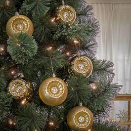 National Tree 6pc. Gold Shatterproof Ornament Balls