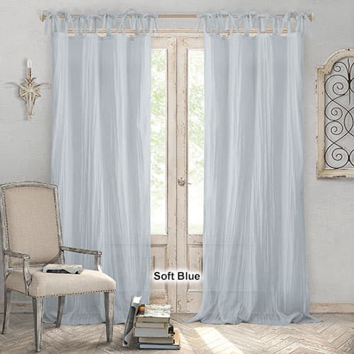 Elrene Jolie Semi-Sheer Curtain Panels