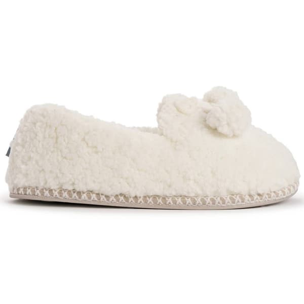 Womens MUK LUKS(R) Rylee Mae Pom Loafer Ballerina Slippers