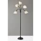 Simplee Adesso 5 Light Black Floor Lamp - image 2