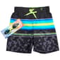 Boys &#40;8-20&#41; ZeroXposur Island Camo Swim Trunks with Goggles - image 1