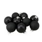Northlight 9ct. Black Glass Ball Christmas Ornaments - image 1