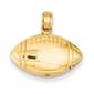 Mens Gold Classics(tm) 14k. Football Charm - image 1