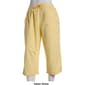 Womens Jordana Rose Rib-Knit Waist Capri Pants - image 7