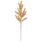 K&K Interiors Orange Flocked Berry Stem - image 1