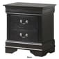 Passion Furniture Louis Philippe 2-Drawer Nightstand - image 13