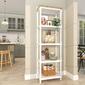 9th & Pike&#174; Farmhouse White Wood Shelving Unit - image 8