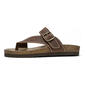Womens White Mountain Carly Comfort Leather Footbed Sandals - image 3