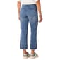 Womens Democracy "Ab"solution&#174; Double Layer Fray Hem Flare Jeans - image 2