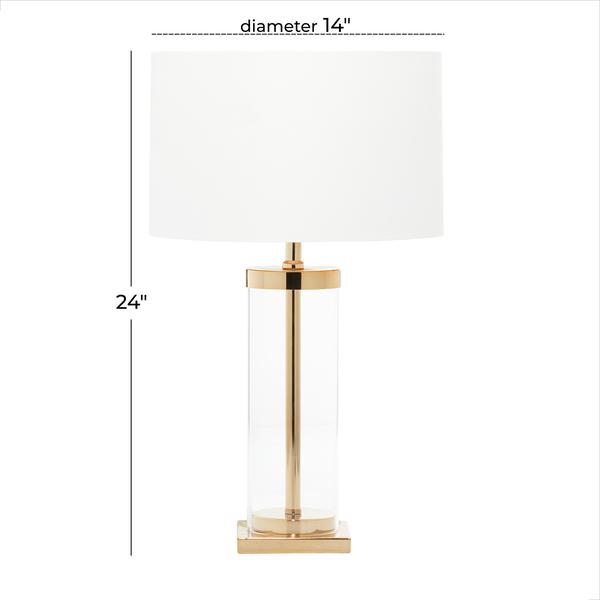 9th & Pike®  Cosmo Living Gold Transitional Table Lamp