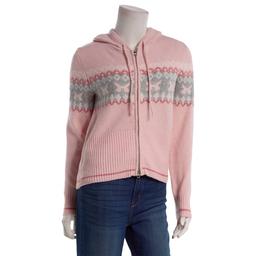 Juniors Madden Girl Mossy Butterfly Jaquard Double Zip Jacket