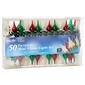 Tri Color Shimmer Flame Tip 50 Light Set - image 1
